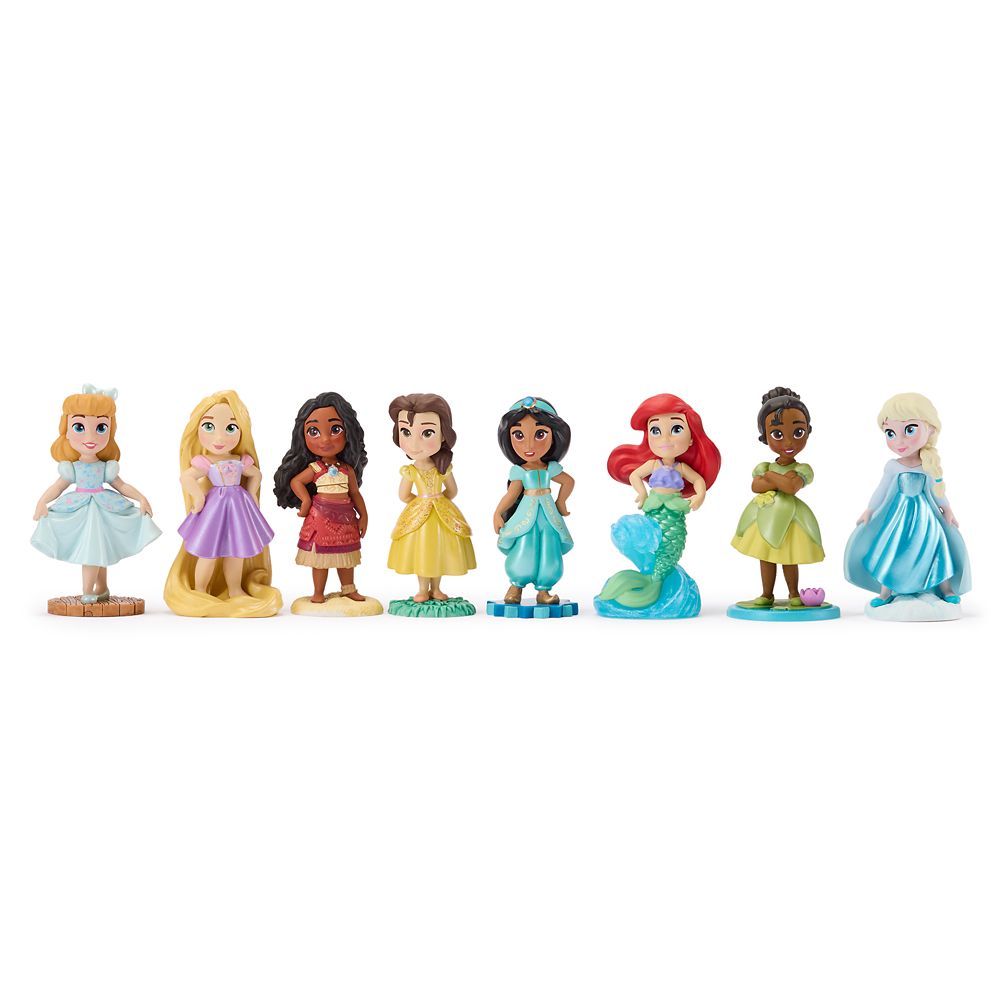 Rakuten - 【取寄せ】 ディズニー Disney US公式商品 プリンセス ディズニープリンセス フィギュア 置物 人形 おもちゃ セット [並行輸入品] Disney Once Upon a Story Figure Set グッズ ストア プレゼント ギフト 誕生日 人気