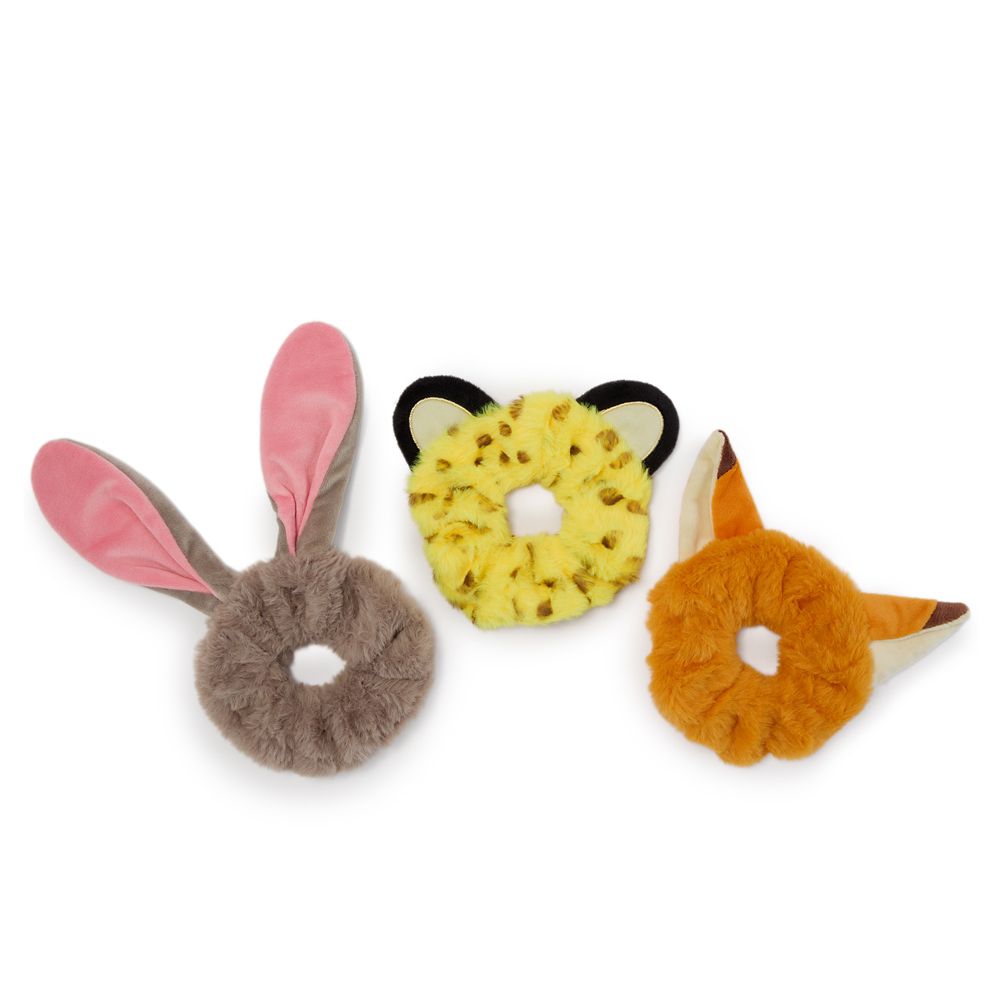 Rakuten - 【取寄せ】 ディズニー Disney US公式商品 ズートピア Zootopia 子供 キッズ 女の子 男の子 セット ヘアゴム シュシュ [並行輸入品] Zootopia Hair Scrunchie Set for Kids グッズ ストア プレゼント ギフト 誕生日 人気