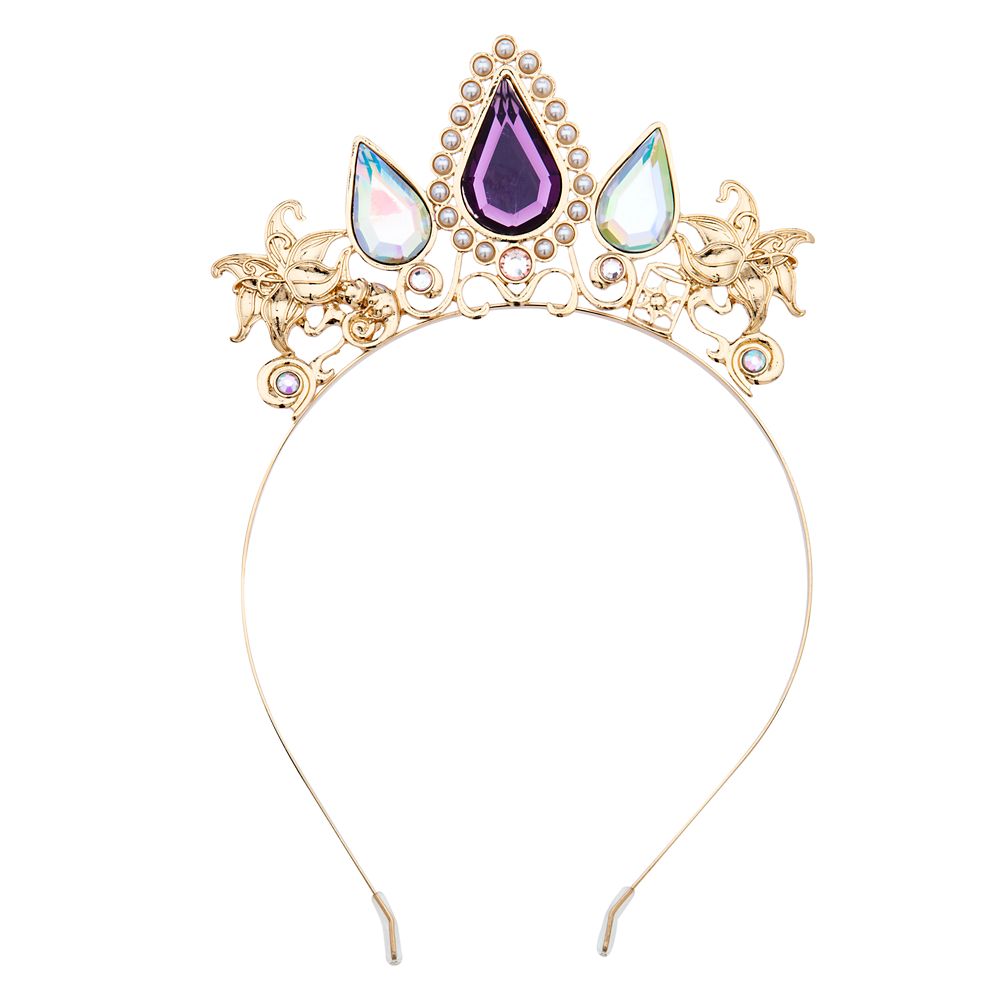 乐天商城 - 【取寄せ】 ディズニー Disney US公式商品 塔の上 ラプンツェル プリンセス 子供 キッズ 女の子 男の子 コスチューム 衣装 ドレス コスプレ ハロウィン ハロウィーン ティアラ 王冠 髪飾り 頭 [並行輸入品] Rapunzel Costume Tiara for Kids ? Tangled グッズ ストア