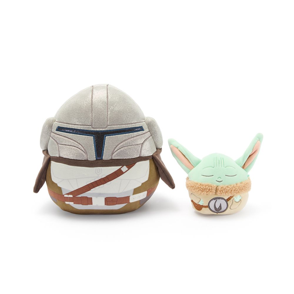 乐天商城 - 【取寄せ】 ディズニー Disney US公式商品 スターウォーズ マンダロリアン グローグー グローグ チャイルド ヨーダ ベビーヨーダ セット ぬいぐるみ 人形 おもちゃ [並行輸入品] The Mandalorian and Grogu Squishmallows Plush Set Star Wars Exclusive