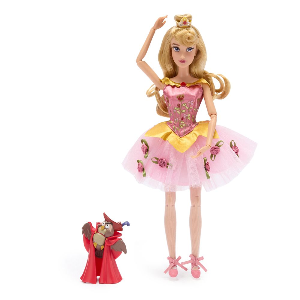 Rakuten - 【取寄せ】 ディズニー Disney US公式商品 眠れる森の美女 オーロラ姫 プリンセス 人形 ドール バレエドール フィギュア おもちゃ [並行輸入品] Aurora Disney Princess Ballet Doll Sleeping Beauty 11 1/2'' グッズ ストア プレゼント ギフト クリスマス 誕生日 人