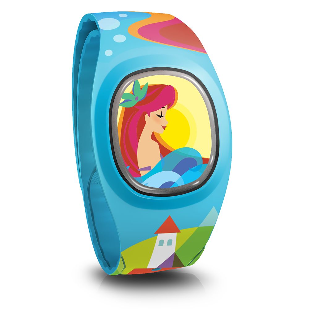 【取寄せ】 ディズニー Disney US公式商品 リトルマーメイド アリエル Ariel プリンセス マジックバンド WDW Magicband Bagic band アクセサリー バンド [並行輸入品] Ariel MagicBand+ The Little Mermaid グッズ ストア プレゼント ギフト クリスマス 誕生日 人気