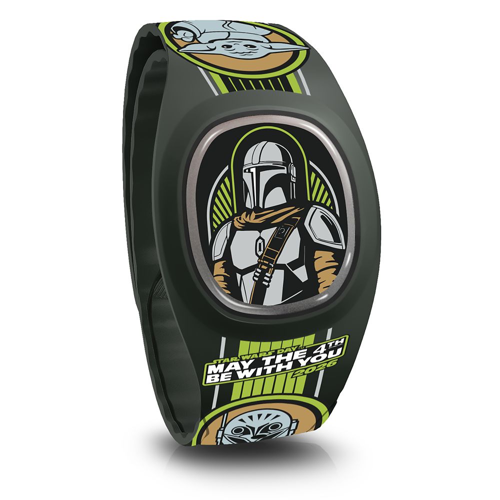 【取寄せ】 ディズニー Disney US公式商品 スターウォーズ マンダロリアン グローグー チャイルド ヨーダ グローグ マジックバンド WDW Magicband Bagic band アクセサリー バンド [並行輸入品] Star Wars Day ''May the 4th Be With You'' MagicBand+ Star Wars: The