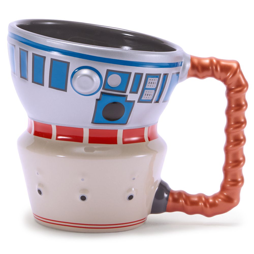 Rakuten - 【取寄せ】 ディズニー Disney US公式商品 R2-D2 スターウォーズ ギャラクシーエッジ マグカップ マグ コップ カップ 食器 ドロイド ロボット [並行輸入品] R2-D2 and R5-D4 Sculpted Mug Droid Depot Star Wars: Galaxy's Edge グッズ ストア プレゼント ギフト クリ