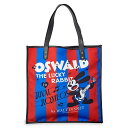 【取寄せ】 ディズニー Disney US公式商品 オズワルド Oswald ラビット うさぎ ラッキー ディズニー100周年 トートバッグ バック 鞄 かばん 手提げ バッグ [並行輸入品] the Lucky Rabbit ''Rival Romeos'' Tote Bag ? Disney100 グッズ ストア プレゼント ギフト クリスマ