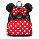 y񂹁z fBYj[ Disney USi ~j[}EX ~j[ bNTbN obNpbN obO  ΂ EWtC ~j XpR[ [sAi] Minnie Mouse Sequined Loungefly Mini Backpack ObY XgA v[g Mtg NX}X a lC