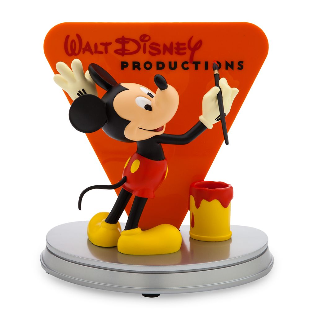 楽天ビーマジカル楽天市場店【取寄せ】 ディズニー Disney US公式商品 ミッキーマウス ミッキー ウォルトディズニー ディズニー100周年 フィギュア 置物 人形 おもちゃ [並行輸入品] Mickey Mouse Walt Productions Logo Figure ? Disney100 グッズ ストア プレゼント ギフト クリスマス 誕生日 人気