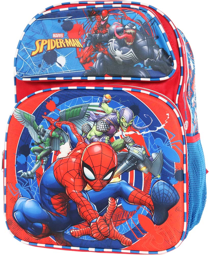 【あす楽】【L】 ディズニー Disney スパイダーマン スパイダー マーベル リュックサック リュック 旅行 バッグ バックパック 鞄 かばん 男の子 子供 子供用 キッズ [並行輸入品] クリスマス 誕生日 プレゼント ギフト クリスマス 誕生日 プレゼント ギフト