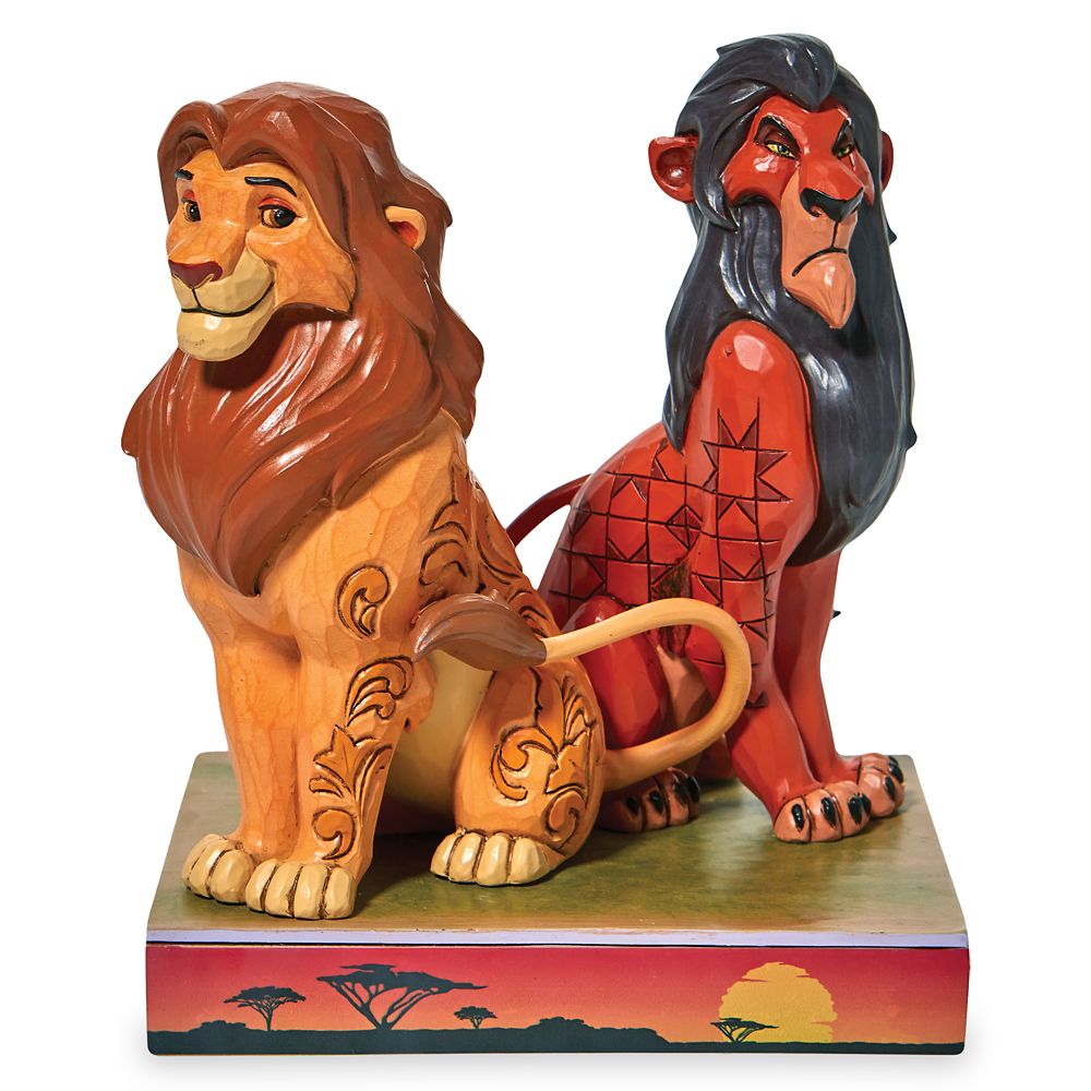 楽天ビーマジカル楽天市場店【取寄せ】 ディズニー Disney US公式商品 ライオンキング シンバ スカー 置物 フィギュア ジムショア 人形 おもちゃ [並行輸入品] Simba and Scar ''Proud Petulant'' Figure by Jim Shore ? The Lion King グッズ ストア プレゼント ギフト クリスマス 誕生日 人気
