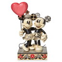 【取寄せ】 ディズニー Disney US公式商品 ミッキーマウス ミッキー ミニーマウス ミニー 置物 フィギュア ジムショア 人形 おもちゃ [並行輸入品] Mickey and Minnie Mouse ''Love Is in the Air'' Figure by Jim Shore グッズ ストア プレゼント ギフト クリスマス 誕生日