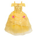 【1-2日以内に発送】 ディズニー Disney US公式商品 美女と野獣 ベル プリンセス 野獣 コスチューム 衣装 ドレス 服 コスプレ ハロウィン ハロウィーン 子供 キッズ 女の子 [並行輸入品] Belle Costume for Kids Beauty and the Beast グッズ ストア プレゼント ギフト