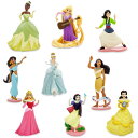 【取寄せ】 ディズニー Disney US公式商品 プリンセス おもちゃ 玩具 トイ フィギュア 置物 人形 セット [並行輸入品] Princess Deluxe Figure Play Set グッズ ストア プレゼント ギフト クリスマス 誕生日 人気