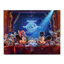 【取寄せ】 ディズニー Disney US公式商品 ミッキーマウス ミッキー トーマスキンケード Thomas Kinkade キャンバス 絵画 アート インテリア 絵 飾り アートワーク [並行輸入品] '90 Years of Mickey'' Gallery Wrapped Canvas グッズ ストア プレゼント ギ