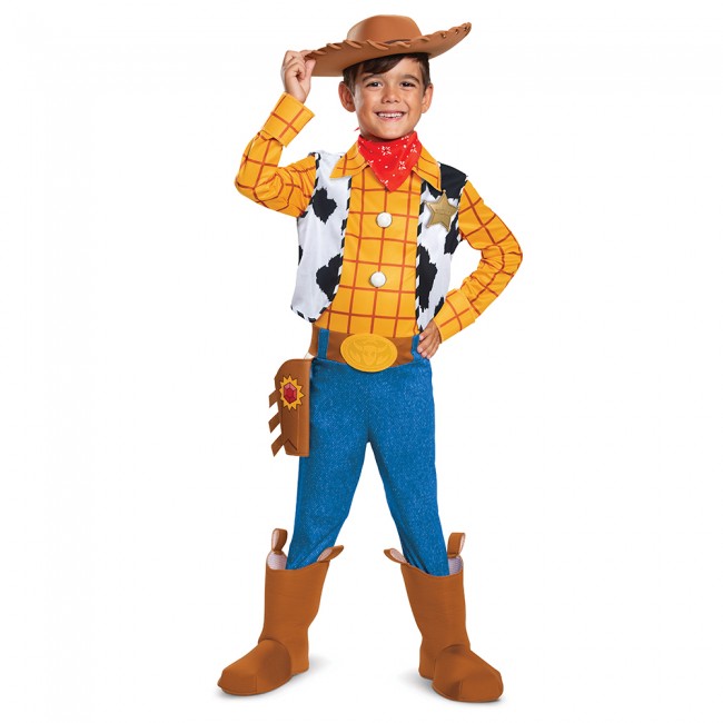 【1-2日以内に発送】 ディズニー Disney トイストーリー ウッディ カウボーイ コスチューム 衣装 コスプレ ハロウィーン ハロウィン [並行輸入品] Toy Story Woody Deluxe グッズ ストア プレゼント ギフト クリスマス 誕生日 人気