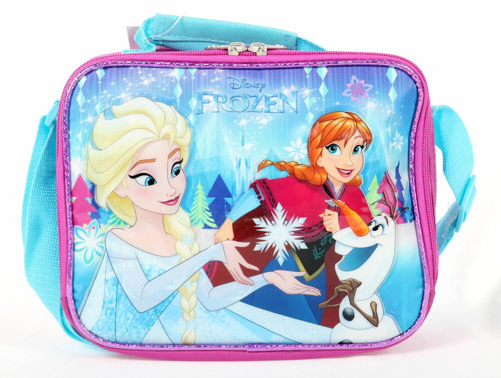 【1-2日以内に発送】 ディズニー Disney アナ雪 アナと雪の女王 エルサ アナ オラフ プリンセス ランチバッグ ショルダーバッグ バッグ お弁当袋 お弁当バッグ かばん ポーチ 鞄 女の子 女子 女児 子供 子供用 ガールズ キッズ [並行輸入品] FROZEN LUNCH KIT 2017 ク