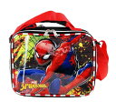 【1-2日以内に発送】ディズニー Disney スパイダーマン スパイダー マーベル Marvel ランチバッグ ショルダーバッグ バッグ お弁当袋 お弁当バッグ かばん ポーチ 鞄 男の子 子供 子供用 男子 男児 ボーイズ キッズ [並行輸入品] クリスマス 誕生日 プレゼント ギフト