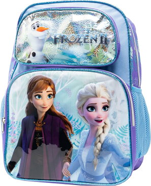 【1-2日以内に発送】【L】 ディズニー Disney アナ雪 2 アナと雪の女王 エルサ アナ オラフ プリンセス ディズニープリンセス リュック リュックサック 旅行 バッグ バックパック 鞄 かばん 女の子 女子 女児 子供 子供用 ガールズ キッズ [並行輸入品] クリスマス 誕