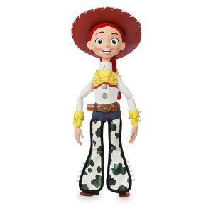 【取寄せ】 ディズニー Disney US公式商品 トイストーリー ジェシー フィギュア 置物 人形 しゃべる 声が出る英語（日本語無し） アクションフィギュア 模型 おもちゃ 37.5cm [並行輸入品] Jessie Interactive Talking Action Figure - Toy Story 15'' グッズ