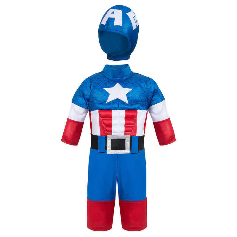 【あす楽】 ディズニー Disney US公式商品 キャプテンアメリカ マーベル コスチューム 衣装 ドレス 服 コスプレ ハロウィン ハロウィーン ベビー 赤ちゃん 幼児 女の子 男の子 [並行輸入品] Captain America Costume for Baby グッズ ストア プレゼント ギフト