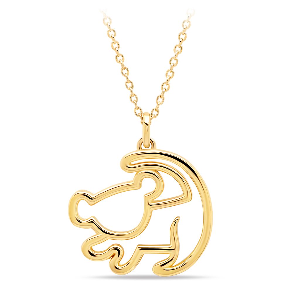  ディズニー Disney US公式商品 シンバ ライオンキング ネックレス ジュエリー アクセサリー クリスル CRISLU  Simba Necklace by グッズ ストア プレゼント ギフト クリスマス 誕生日 人気