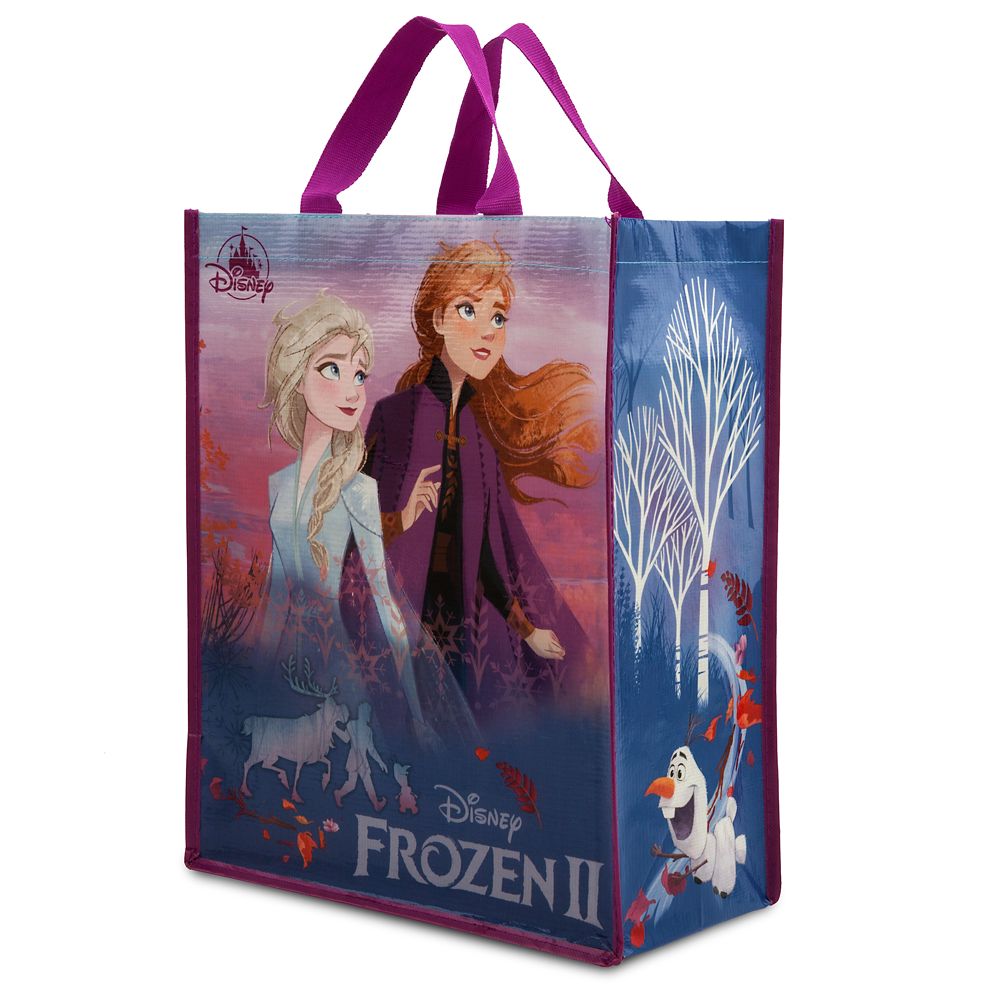 【1-2日以内に発送】 ディズニー Disney US公式商品 アナ雪2 アナと雪の女王 アナ雪 2 プリンセス トートバッグ バック 鞄 かばん 手提げ リサイクル [並行輸入品] Frozen II Reusable Tote グッズ ストア プレゼント ギフト クリスマス 誕生日 人気