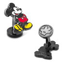 【取寄せ】 ディズニー Disney US公式商品 ミッキーマウス ミッキー カフス ジュエリー アクセサリー [並行輸入品] Mickey Mouse Cufflinks グッズ ストア プレゼント ギフト クリスマス 誕生日 人気