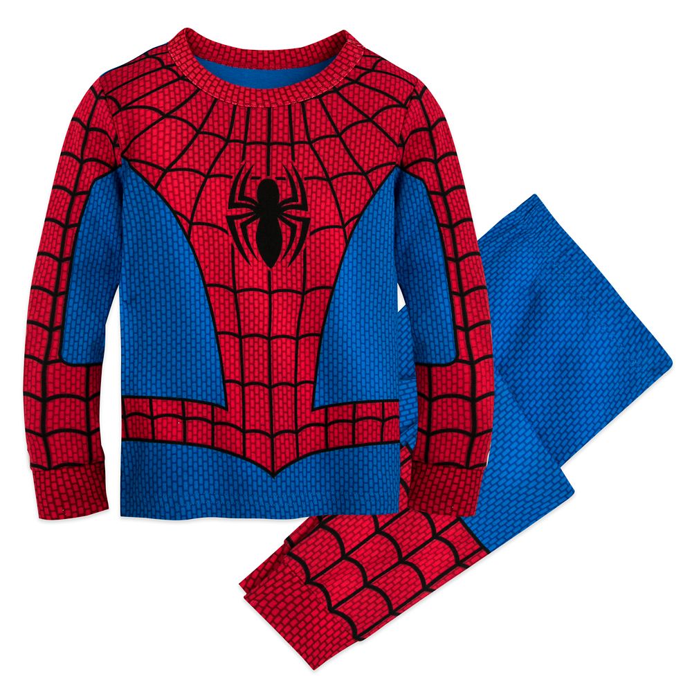 【あす楽】 ディズニー Disney US公式商品 スパイダーマン パジャマ 寝巻き 部屋着 服 コスチューム 衣装 ドレス コスプレ ハロウィン ハロウィーン 男の子用 子供 男の子 ボーイズ 並行輸入品 Spider-Man Costume PJ PALS for Boys グッズ ストア プレゼント ギ