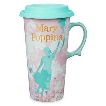 【取寄せ】 ディズニー Disney US公式商品 メリーポピンズ Mary Poppins メリーポピンズリターンズ マグカップ マグ コップ カップ セラミック製 [並行輸入品] Returns Ceramic Travel Mug グッズ ストア プレゼント ギフト クリスマス 誕生日 人気