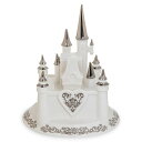 【取寄せ】 ディズニー Disney US公式商品 ファンタジーランド Fantasyland フェアリーテイル おとぎ話 ウェディング ケーキに乗せる飾り おもちゃ デコレーション 城 キャッスル [並行輸入品] Disney's Fairy Tale Weddings Castle Cake Topper グッズ ストア プレゼント ギ