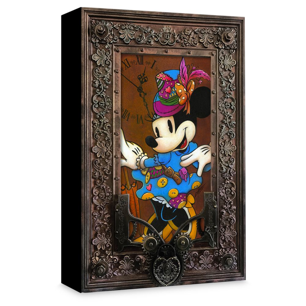 【取寄せ】 ディズニー Disney US公式商品 ミニーマウス ミニー キャンバス 絵画 アート インテリア 絵 飾り アートワーク [並行輸入品] Minnie Mouse ''Steam Punk Minnie'' Gicl?e on Canvas by Krystiano DaCosta グッズ ストア プレゼント ギフト クリスマス 誕生日