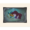 【取寄せ】 ディズニー Disney US公式商品 リトルマーメイド アリエル Ariel プリンセス 絵 アート デラックスプリント 絵画 プリント インテリア [並行輸入品] The Little Mermaid ''Ariel Flounder'' Deluxe Print by Noah グッズ ストア プレゼント ギフト クリスマス 誕