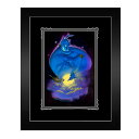 【取寄せ】 ディズニー Disney US公式商品 アラジン ジャスミン プリンセス 絵 アート デラックスプリント 絵画 プリント インテリア フレーム付き 額付き [並行輸入品] Aladdin ''Your Wish is My Command'' Framed Deluxe Print by Noah グッズ ストア プレゼント ギ