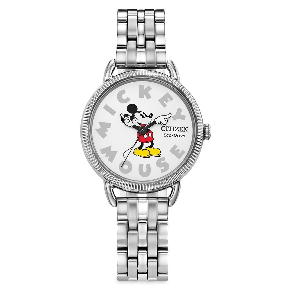 樂天商城 - 【取寄せ】 ディズニー Disney US公式商品 ミッキーマウス ミッキー レディース 大人 女性 腕時計 時計 ステンレス製 シチズン [並行輸入品] Mickey Mouse Stainless Steel Eco-Drive Watch for Women by Citizen グッズ ストア プレゼント ギフト クリスマス 誕生日 人気