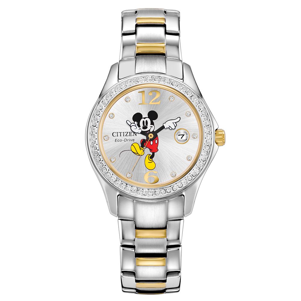 Musk - 【取寄せ】 ディズニー Disney US公式商品 ミッキーマウス ミッキー レディース 大人 女性 腕時計 時計 シチズン [並行輸入品] Mickey Mouse Watch for Women by Citizen グッズ ストア プレゼント ギフト クリスマス 誕生日 人気