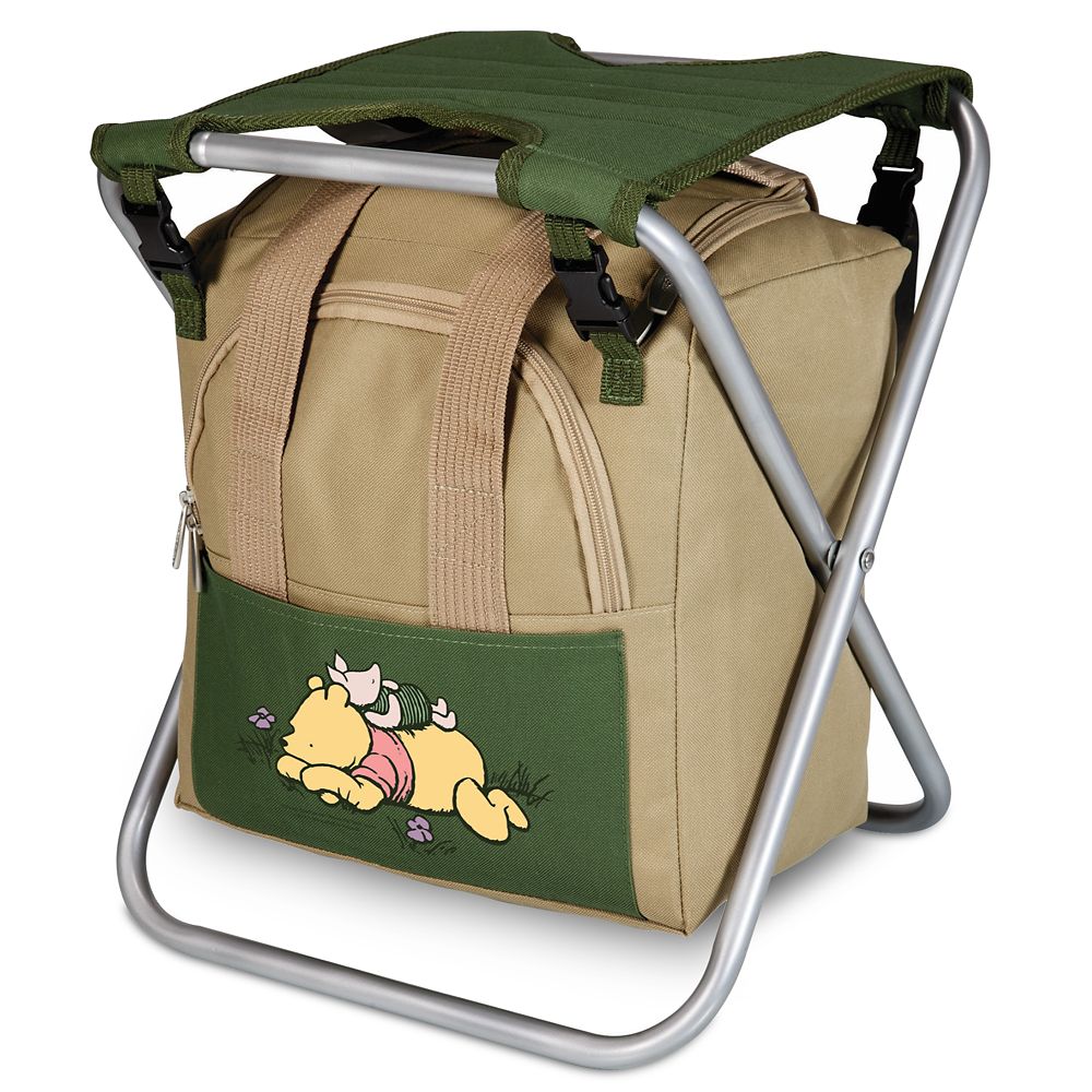 乐天商城 - 【取寄せ】 ディズニー Disney US公式商品 くまのプーさん ぷーさん プーさん pooh トートバッグ バック 鞄 かばん 手提げ バッグ スツール 台 いす テーブル [並行輸入品] Winnie the Pooh Folding Garden Stool with Detachable Storage Tote Bag and Tools