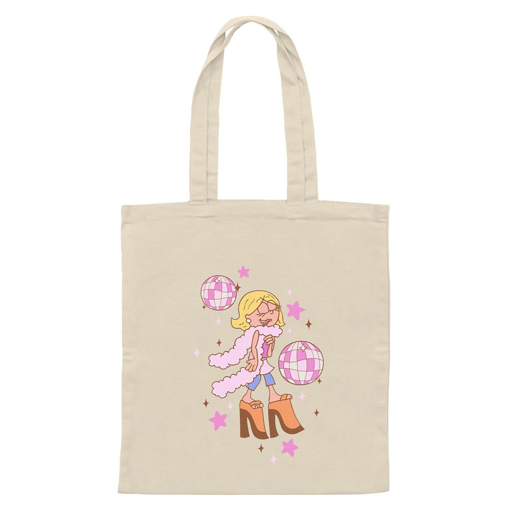 乐天商城 - 【取寄せ】 ディズニー Disney US公式商品 リジーマグワイアー トートバッグ バック 鞄 かばん 手提げ キャンバス [並行輸入品] Lizzie McGuire ''Disco'' Canvas Tote グッズ ストア プレゼント ギフト クリスマス 誕生日 人気