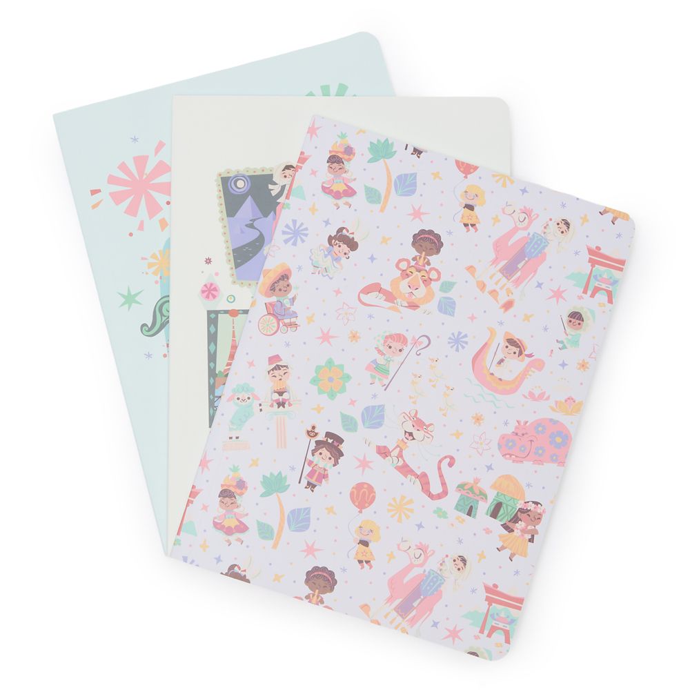 Rakuten - 【取寄せ】 ディズニー Disney US公式商品 イッツアスモールワールド ノート メモ帳 ジャーナル 日記帳 セット 日誌 [並行輸入品] ''it's a small world'' Journal Set グッズ ストア プレゼント ギフト クリスマス 誕生日 人気