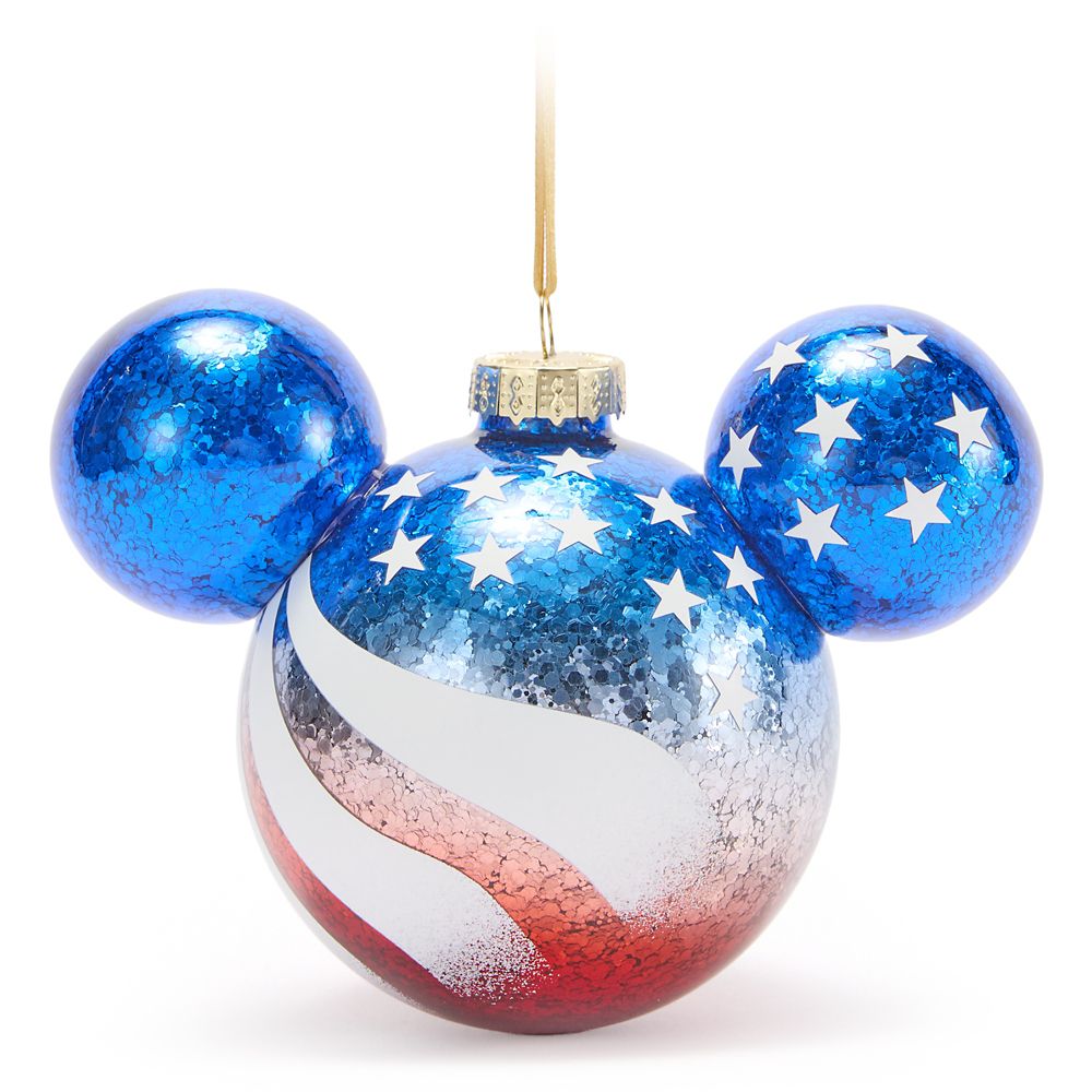 Rakuten - 【取寄せ】 ディズニー Disney US公式商品 ミッキーマウス ミッキー オーナメント クリスマスツリー 飾り デコレーション アメリカン [並行輸入品] Mickey Mouse Icon Ball Ornament ? Americana グッズ ストア プレゼント ギフト クリスマス 誕生日 人気