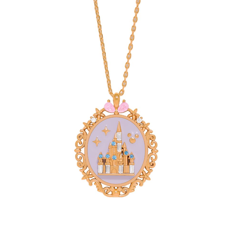 樂天商城 - 【取寄せ】 ディズニー Disney US公式商品 ファンタジーランド Fantasyland 女の子 ガールズ 子供 ネックレス ジュエリー アクセサリー 城 キャッスル [並行輸入品] Fantasyland Castle Necklace by Girls Crew グッズ ストア プレゼント ギフト クリスマス 誕生日 人気