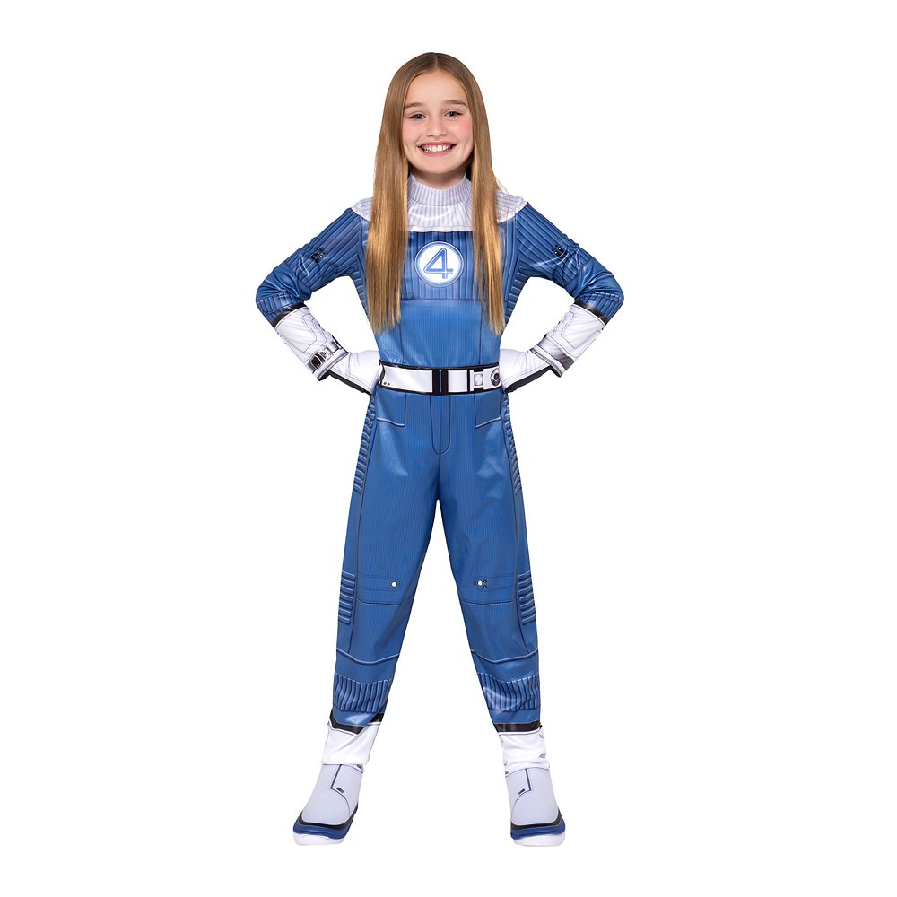 乐天商城 - 【取寄せ】 ディズニー Disney US公式商品 ファンタスティックフォー 子供 キッズ 女の子 男の子 レディース 大人 女性 コスチューム 衣装 ドレス 服 コスプレ ハロウィン ハロウィーン [並行輸入品] Invisible Woman Costume for Kids ? The Fantastic Four: First Steps