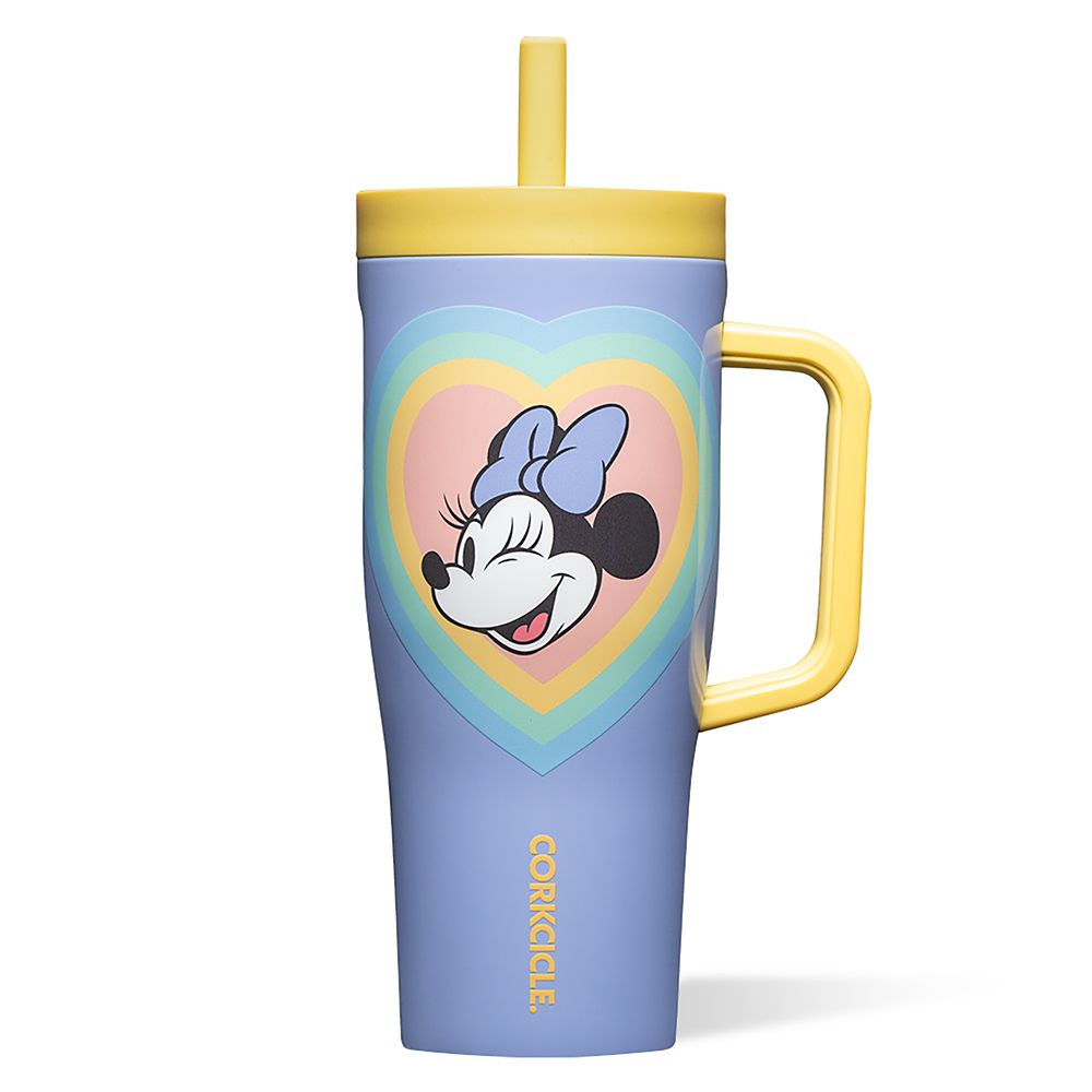 乐天商城 - 【取寄せ】 ディズニー Disney US公式商品 ミニーマウス ミニー ストロー カップ コップ 食器 おもちゃ 玩具 ストロー付き ステンレス製 コークシクル タンブラー [並行輸入品] Minnie Mouse Stainless Steel 20 oz. Cruiser Cup with Straw by Corkcicle