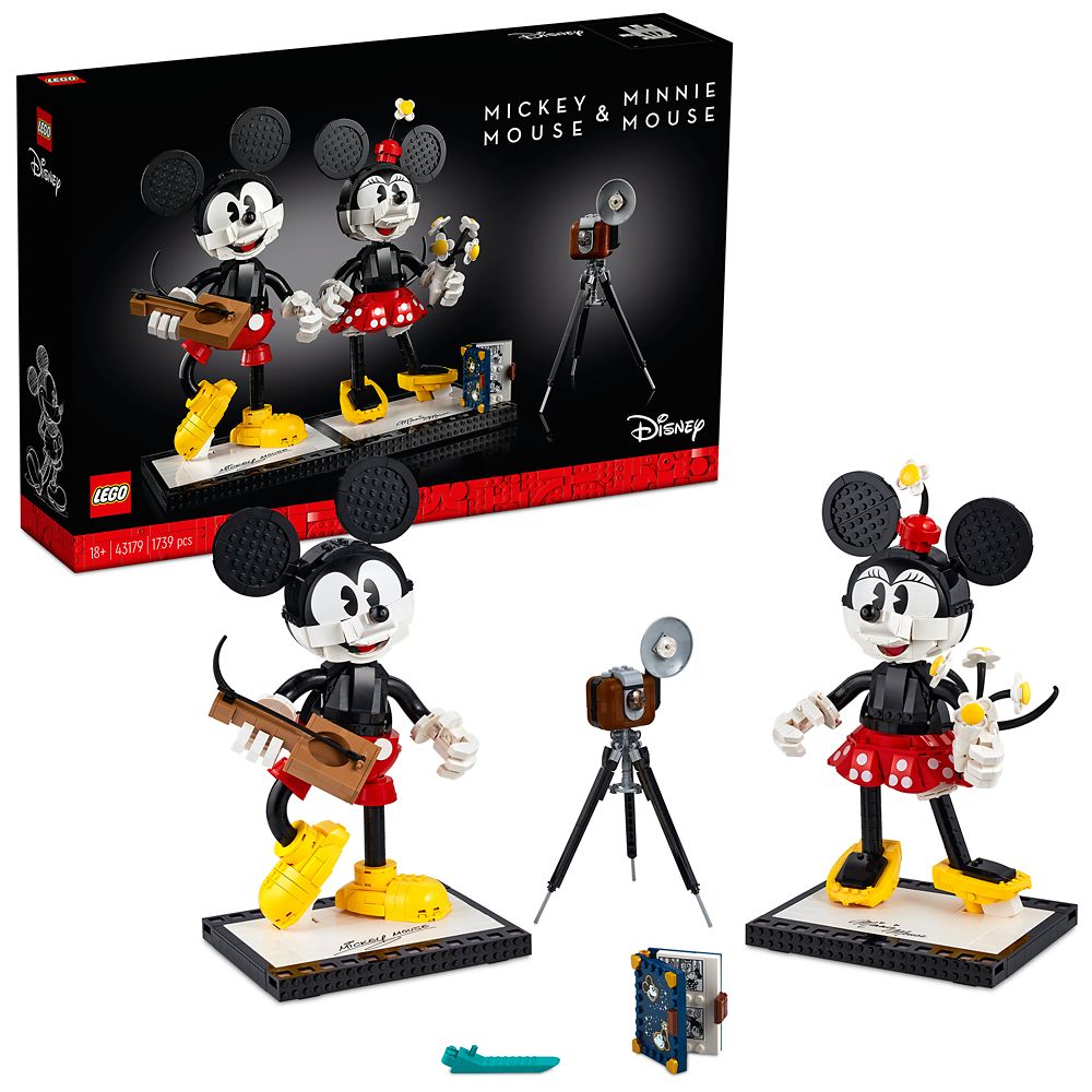 【取寄せ】 ディズニー Disney US公式商品 ミッキーマウス ミッキー ミニーマウス ミニー レゴブロック LEGO レゴ おもちゃ セット [並行輸入品] Mickey Mouse & Minnie Buildable Characters 43179 Building Set グッズ ストア プレゼント ギフト クリスマス 誕生日 人気