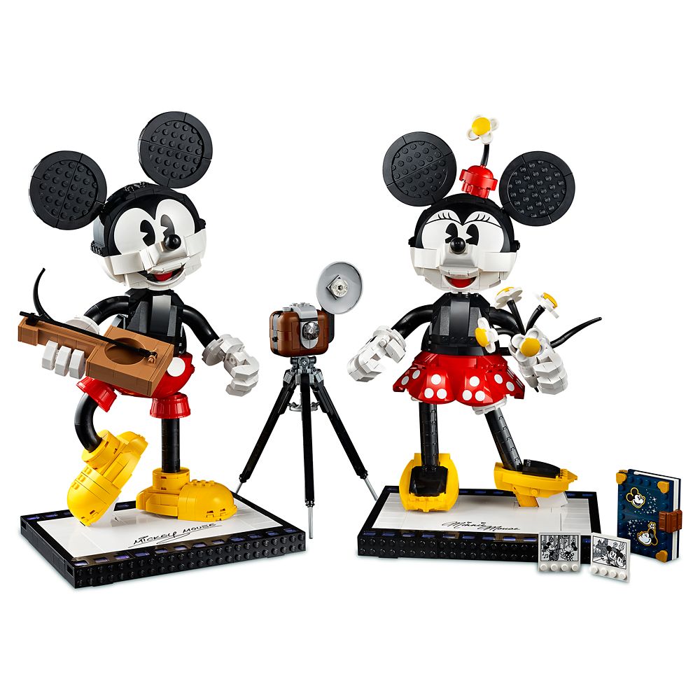 【取寄せ】 ディズニー Disney US公式商品 ミッキーマウス ミッキー ミニーマウス ミニー レゴブロック LEGO レゴ おもちゃ セット [並行輸入品] Mickey Mouse & Minnie Buildable Characters 43179 Building Set グッズ ストア プレゼント ギフト クリスマス 誕生日 人気