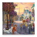 【1-2日以内に発送】 ディズニー Disney US公式商品 マリー おしゃれキャット トーマスキンケード Thomas Kinkade キャンバス キャンバスアート 絵画 絵 アート インテリア 壁 装飾 デザイン [並行輸入品] 'The Aristocats'' Gallery Wrapped Canvas by Studios グッズ