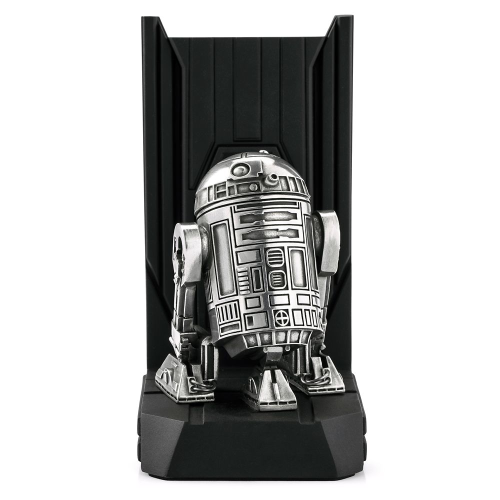 【取寄せ】 ディズニー Disney US公式商品 R2-D2 スターウォーズ ブックエンド 本立て ロイヤルスランゴール 小物入れ [並行輸入品] Pewter Bookend by Royal Selangor ? Star Wars グッズ ストア プレゼント ギフト クリスマス 誕生日 人気