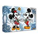 【取寄せ】 ディズニー Disney US公式商品 ミッキーマウス ミッキー ミニーマウス ミニー 限定版 限定 キャンバス [並行輸入品] Mickey and Minnie Mouse ''This is Bliss'' Gicl?e on Canvas by Trevor Carlton ? Limited Edition グッズ ストア プレゼント ギフト クリス