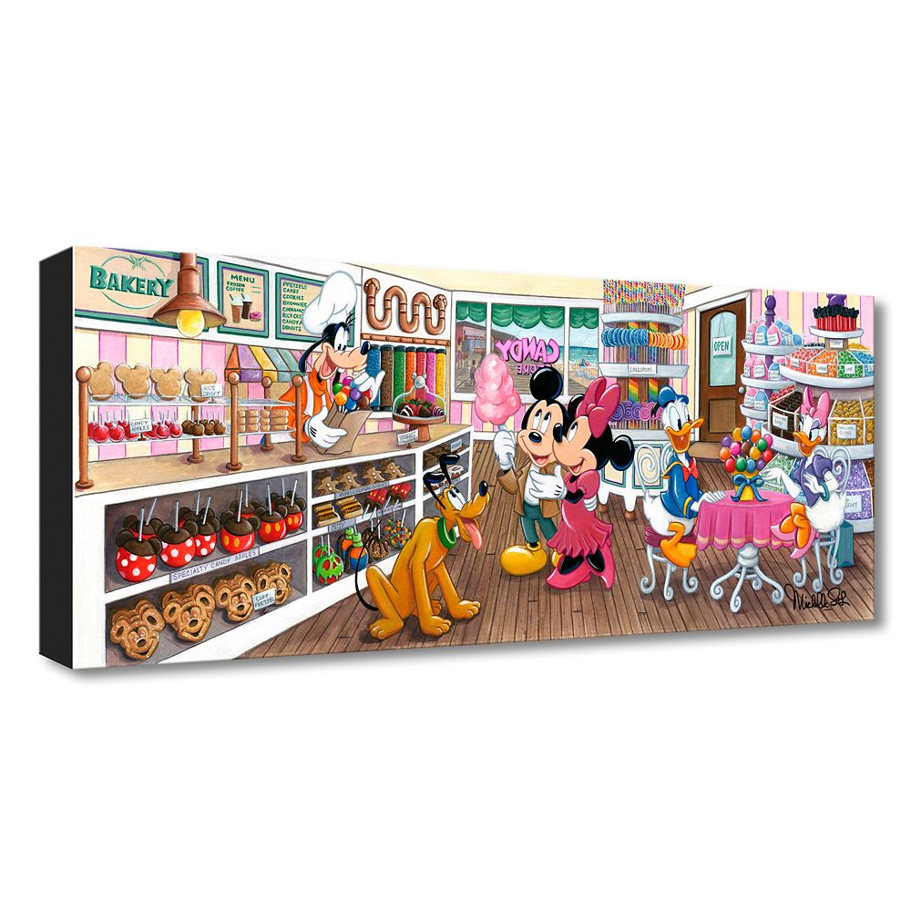 楽天ビーマジカル楽天市場店【取寄せ】 ディズニー Disney US公式商品 ミッキーマウス ミッキー 限定版 限定 [並行輸入品] Mickey Mouse and Friends ''Trip to the Candy Store'' Art by Michelle St.Laurent ? Limited Edition グッズ ストア プレゼント ギフト クリスマス 誕生日 人気