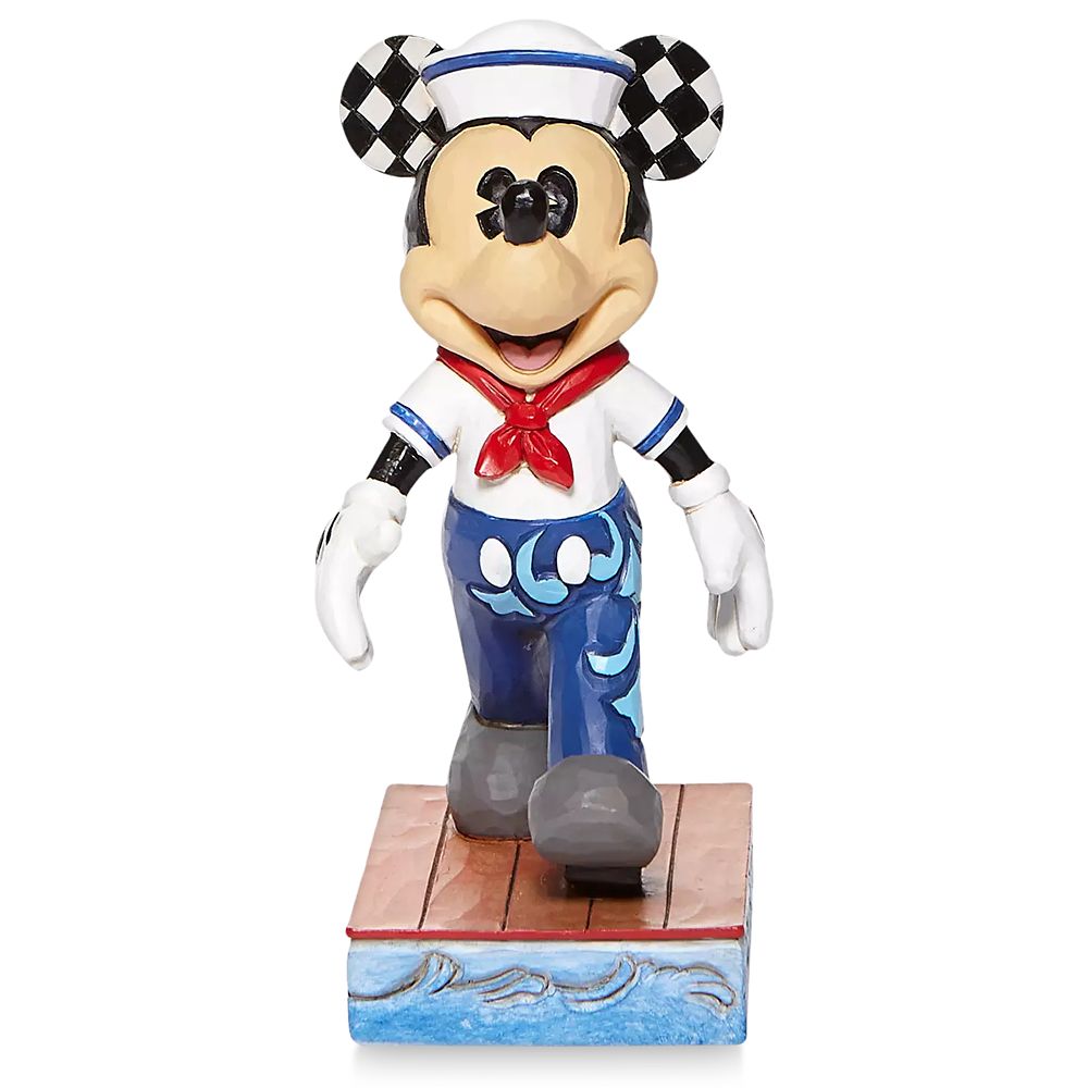 楽天ビーマジカル楽天市場店【取寄せ】 ディズニー Disney US公式商品 ミッキーマウス ミッキー 置物 フィギュア ジムショア 人形 おもちゃ [並行輸入品] Mickey Mouse ''Snazzy Sailor'' Figure by Jim Shore グッズ ストア プレゼント ギフト クリスマス 誕生日 人気