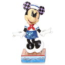 【取寄せ】 ディズニー Disney US公式商品 ミニーマウス ミニー 置物 フィギュア ジムショア 人形 おもちゃ [並行輸入品] Minnie Mouse ''Sassy Sailor'' Figure by Jim Shore グッズ ストア プレゼント ギフト クリスマス 誕生日 人気