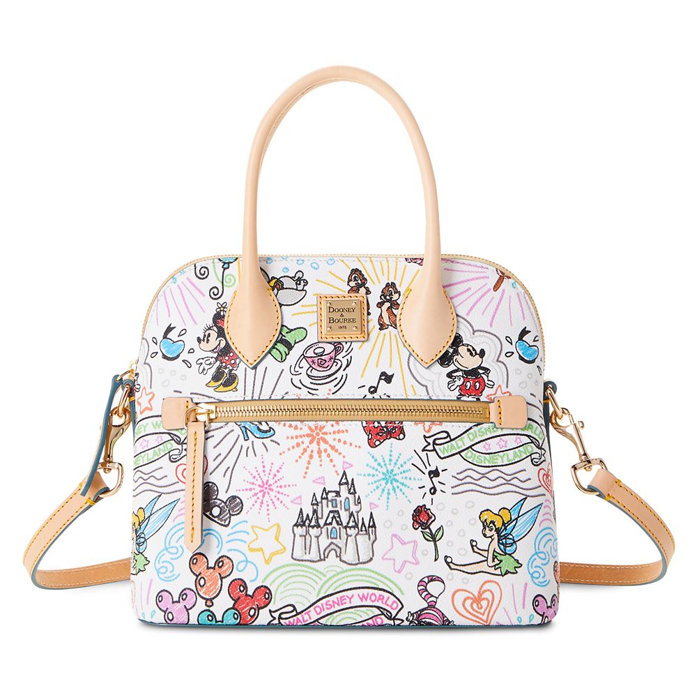 楽天ビーマジカル楽天市場店【取寄せ】 ディズニー Disney US公式商品 ドゥニーバーク Dooney & Bourke 手提げバッグ かばん バック バッグ 鞄 [並行輸入品] Sketch Satchel by グッズ ストア プレゼント ギフト クリスマス 誕生日 人気